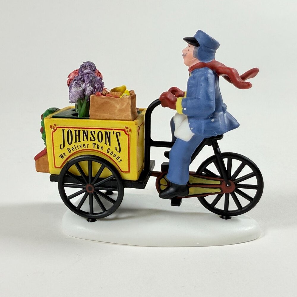 Dept 56 Christmas In The City Johnson’s Grocery Holiday Deliveries 58897